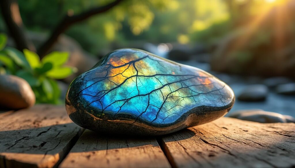 découvrez les vertus et bienfaits de la labradorite en lithothérapie, une pierre protectrice et énergisante idéale pour l'équilibre émotionnel et le bien-être.