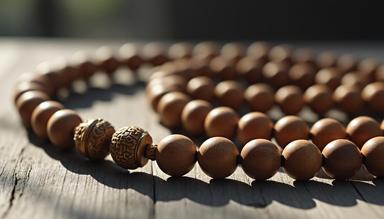 découvrez notre guide pratique pour utiliser un mala tibétain, l'art traditionnel des perles de prière, et apprenez à méditer en pleine conscience avec cette méthode ancestrale.