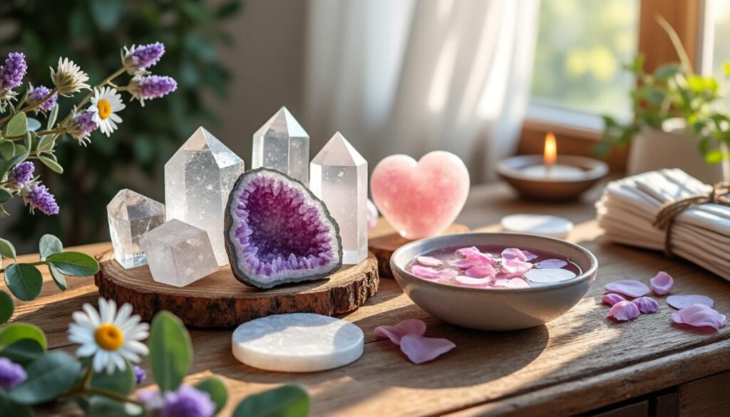 découvrez notre guide essentiel pour apprendre à purifier et recharger efficacement vos pierres, afin de maximiser leurs bienfaits énergétiques.