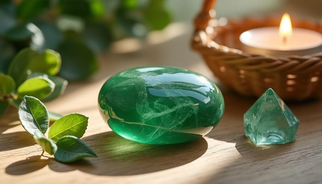 découvrez les bienfaits de la pierre de jade en lithothérapie et comment elle peut harmoniser votre énergie au quotidien.