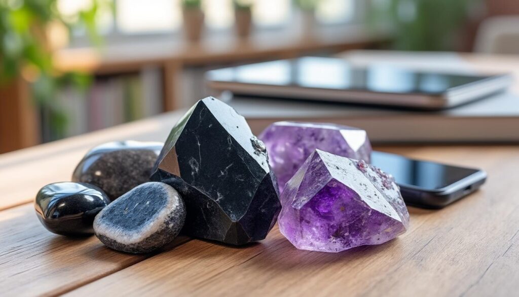 découvrez comment les pierres naturelles peuvent vous protéger efficacement des ondes et améliorer votre bien-être au quotidien.