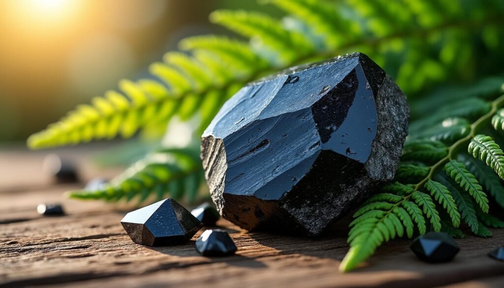 explorez les pouvoirs et bienfaits de la tourmaline noire en lithothérapie, une pierre protectrice qui favorise l'énergie positive et l'équilibre émotionnel.