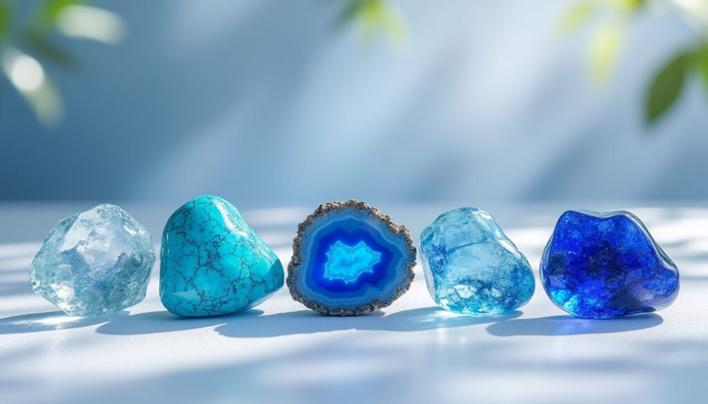 découvrez les pierres associées au chakra de la gorge vishuddha et leurs bienfaits pour améliorer la communication, l'expression de soi et l'équilibre énergétique.