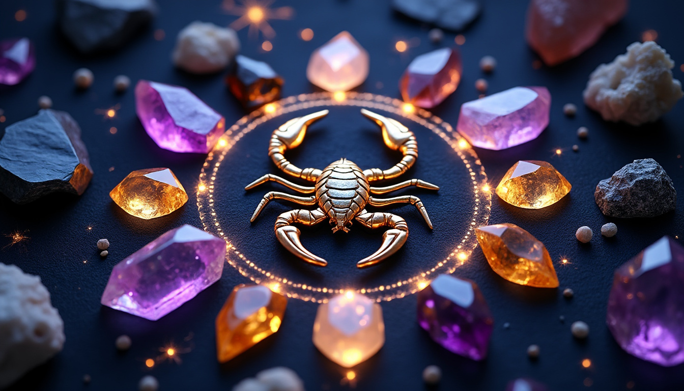 découvrez les pierres porte-bonheur et cristaux recommandés pour le signe du scorpion afin d'harmoniser votre énergie et attirer la chance.