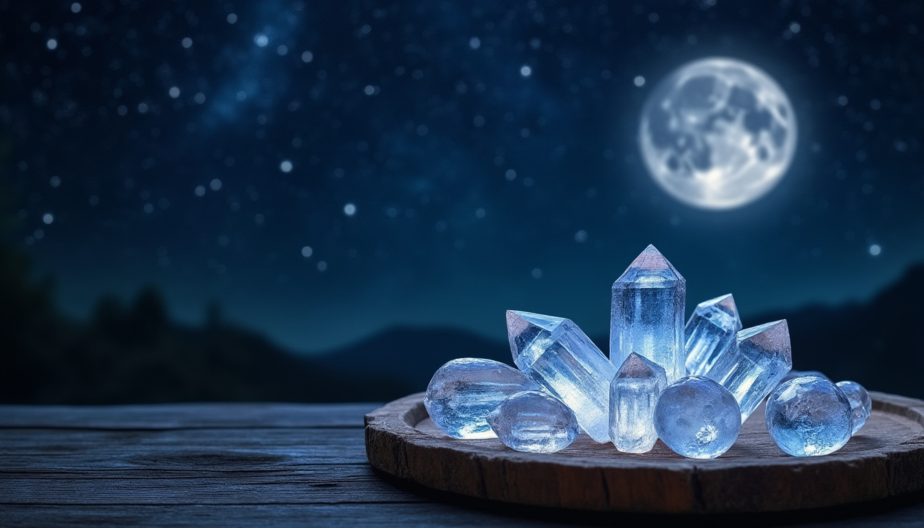 découvrez comment pratiquer un rituel de pleine lune avec les pierres pour poser vos intentions et recharger votre énergie naturellement durant cette phase lunaire puissante.